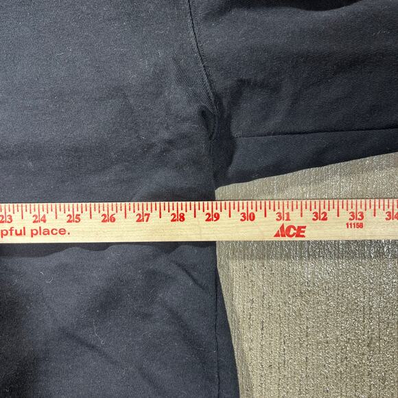 Old Navy Black Terry Tunic Hoodie 3X Plus Size Lightweight - Picture 4 of 5